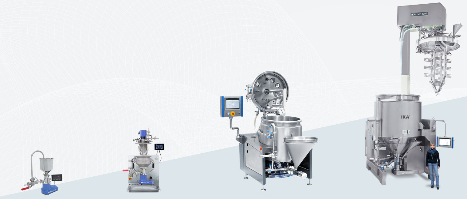 Scale-up from laboratory to production scale