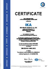 Tumbnail PDF ISO 14001 Certificate