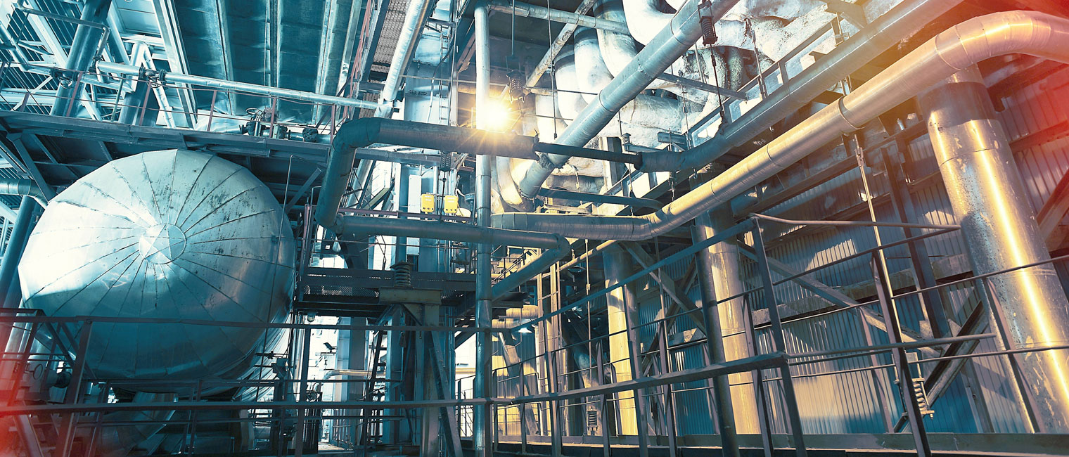 Processing plants for mixing and dispersing in the chemical industry
