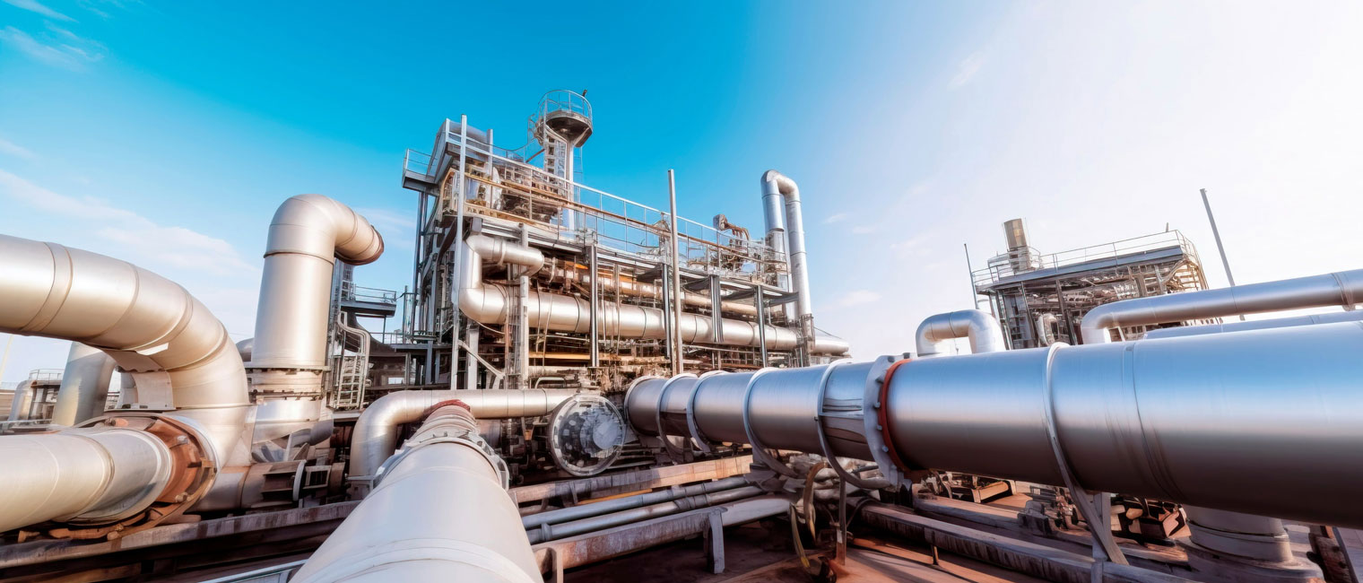 Processing plants for mixing and dispersing in the petrochemical industry