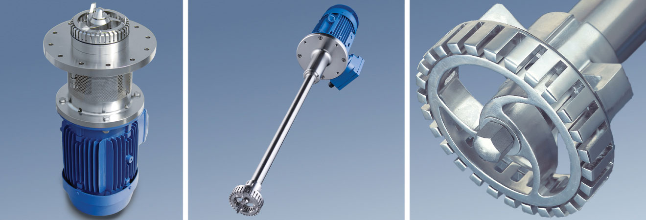 Batch dispersers dispersing machine