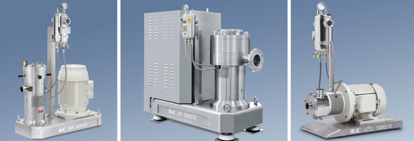 Inline dispersers / mills dispersing machine high shear