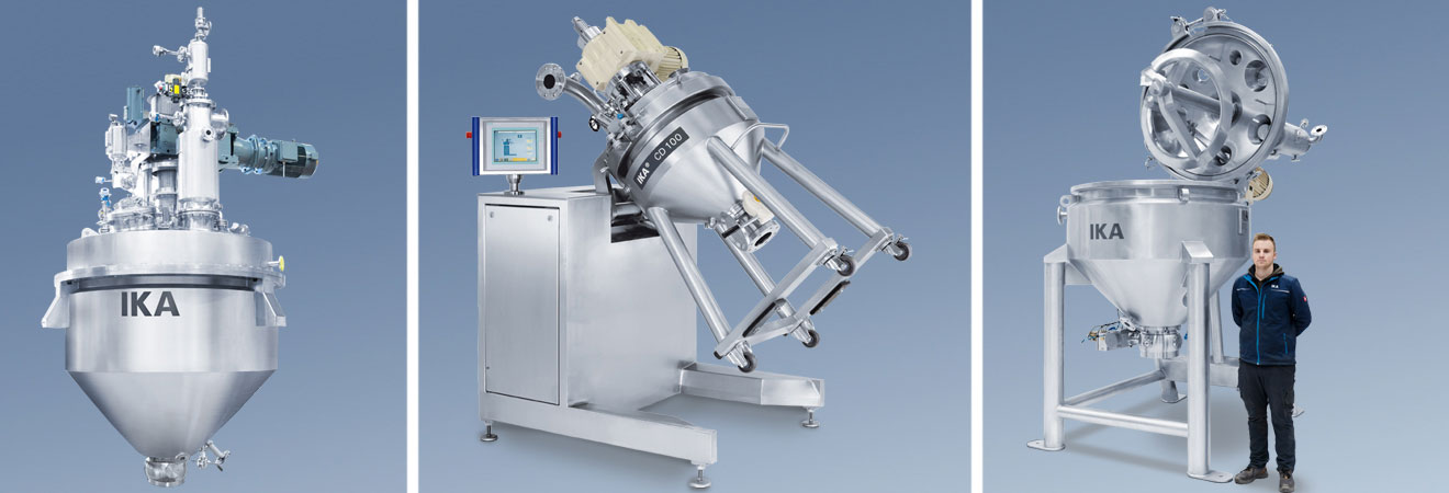 Vacuum dryers / mixers 