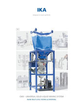 Tumbnail PDF CMX - Universal solid-liquid mixing system