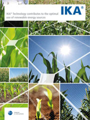 Tumbnail PDF Wet milling of biomass with IKA process technology